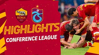 ZANIOLO TORNA AL GOL! | Roma 3-0 Trabzonspor | UEFA Conference League | Highligh