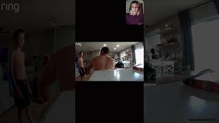 Dad Disciplines The Spoilt Son - Reaction