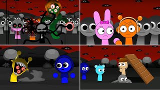 Incredibox Sprunki House Of Horrors Part 4 Fnf Animation - Kattoons