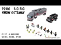 BIG RIG SNOW GETAWAY 79116 Lego TMNT Teenage Mutant Ninja Turtles Stop Motion Review