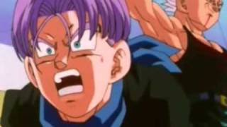 DGBT Trunks and Vegeta encounter