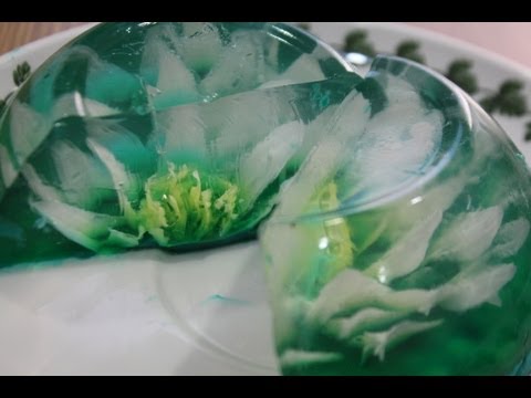 RECETA DE COMO PREPARAR GELATINA CON SANDIA NATURAL - GELATINAS DE