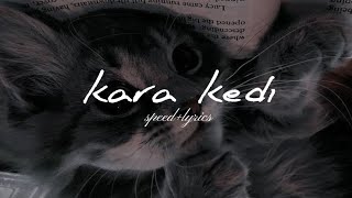 KARA KEDİ/MELIS FIS (speed+lyrics)