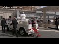 Pope greets the "cuervos," supporters of his favorite soccer team