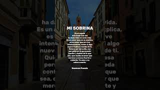 Mensaje De Amor Para Mi Sobrina Sobrina Te Amo