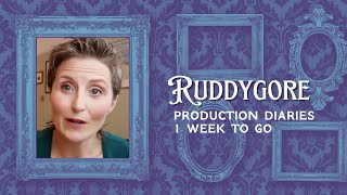 Ruddygore Costume Fitting Diary - One Week to Go