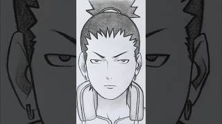 Shikamaru From Naruto Drawing♥️ #Drawing #Drawingtutorial #Animedrawing #Shortsvideo #Shorts #Art