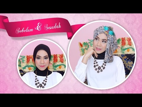 Tutorial Hijab Modern - Elzatta Kaila Lavanka - YouTube