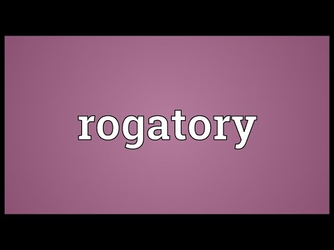 Header of rogatory