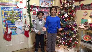 Frosty The Snowman Christmas Song with Lyrics by Daniel- Cute And Funny Kids