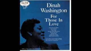 Watch Dinah Washington You Dont Know What Love Is video