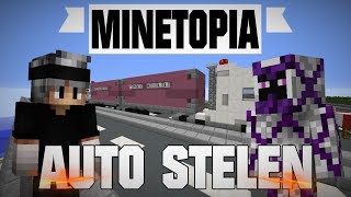 EEN AUTO STELEN EN INBREKEN BIJ AREA 42 MET MYRDARA?! MINETOPIA LIVE!