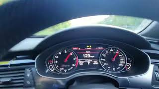 Audi RS6 200 MPH | UK Motorway Speed