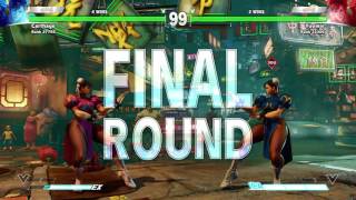 Street Fighter V Betachun Li Mirror Match
