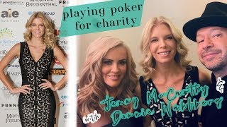 Playing Poker For Charity With Jenny McCarthy & Donnie Wahlberg | Nikki Sharp