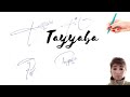 Tayyaba name signature#Tayyaba name signature with arooj