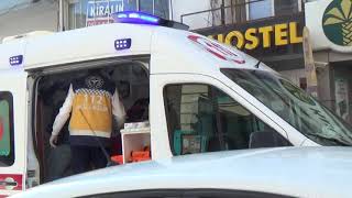 Maddi̇ Hasarli Kaza Sonrasi Sürücüleri̇n Tartişmasinda Kan Akti