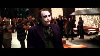 Famous Movie Scene: The Dark Knight "Joker Crashes The Party" HD