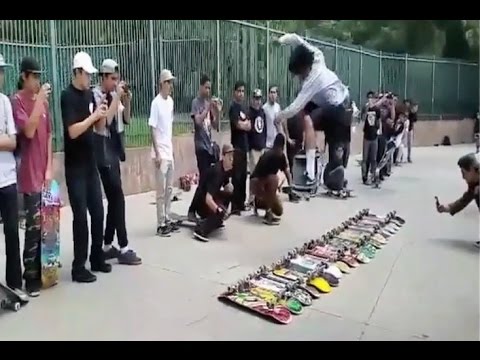 INSTABLAST! - Ollie 20 Skateboards Flat!! Near Death Car Crash! Infant Skateboarding!