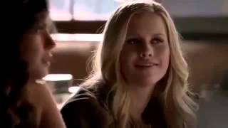TVD 4X18 Elena Rebekah force Kat to give them her clothes Rebekah tells Kat she 