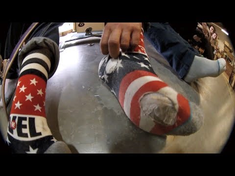 Skateboarding In Socks: The Lost Stance Wear Test