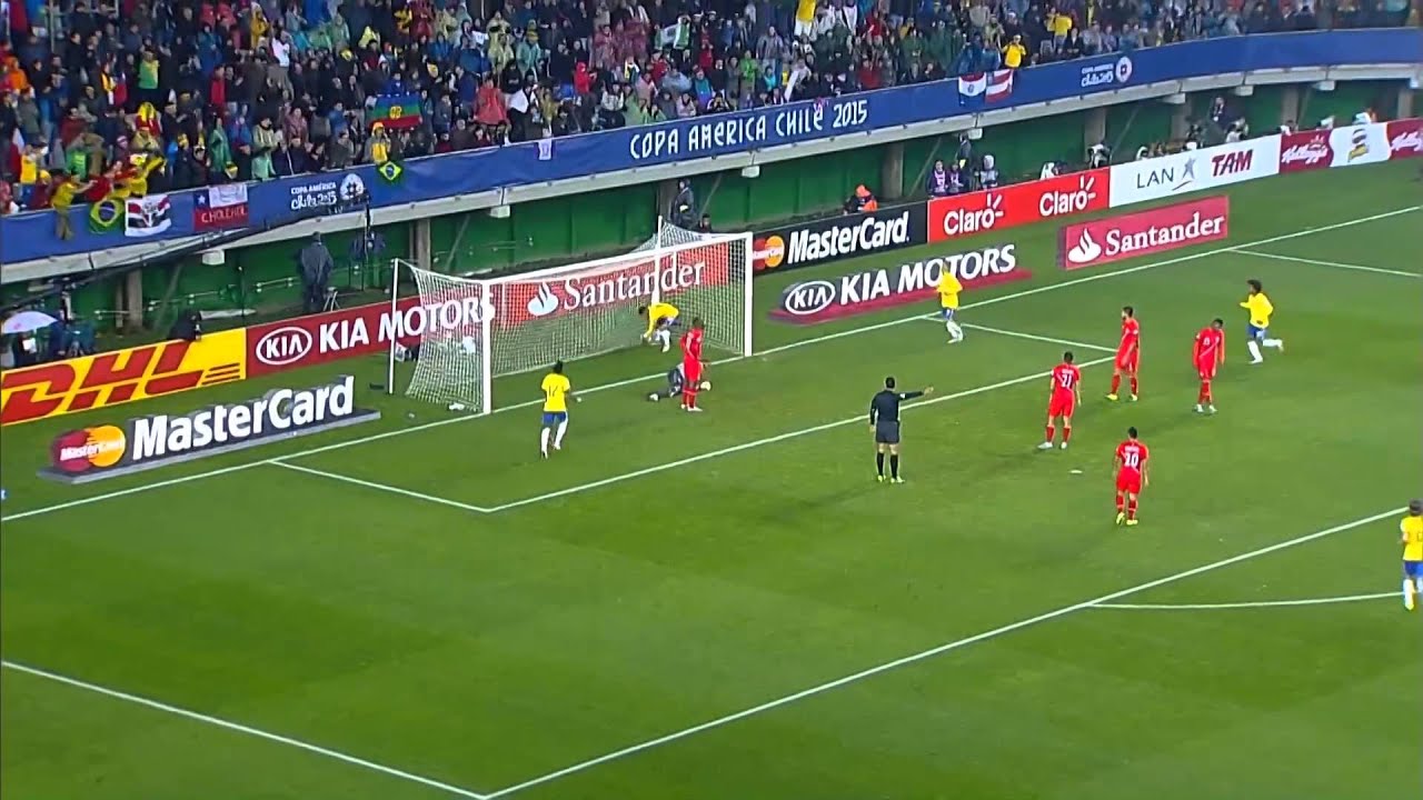 Бразилия - Перу 2:1 видео