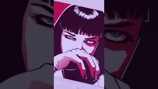 Cuadro Mia Wallace Pulp Fiction Mdf 9Mm 20X30