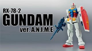 Robot Spirits -SIDE MS- RX-78-2 Gundam ver. A.N.I.M.E. Mobile Suit Gundam R-192 review