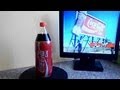 23 Year Old & Never Opened Coca Cola Bottle Italia 90 World Cup Football 1 Litre - Butelka Coca Coli