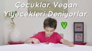 Çocuklar, Vegan Yiyecekleri Deniyorlar. ☆ Kids Try Vegan Food | Mercy For Animals