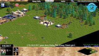AOE|| SOLO HƯNG NHỔN VS HEHE NGÀY 09/08/2017
