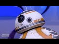 BB-8 droid from The Force Awakens rolls out on stage at Star ...