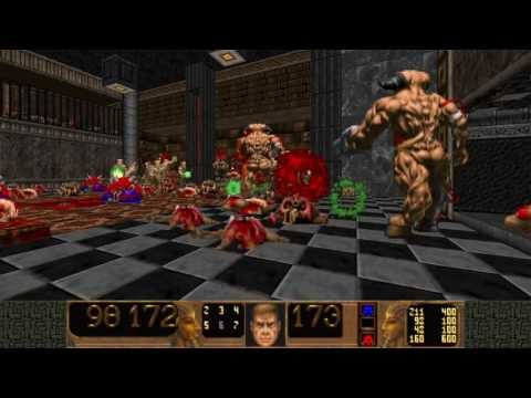 Doom 2 Monster-infightings in Epic 2 Playthrough