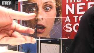 Mwc2013 New Sapphire Gl For Smartphones Resists Scratches, Impacts