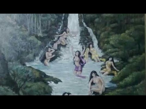 Legenda Lehilote Dan 7 Bidadari - Cerita Gambar - Cerita Bergambar