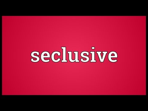Header of seclusive