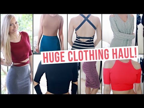 Fall Clothing Haul 2015 TRY ON â˜… Forever 21, Boohoo, ASOS + More!