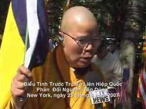 Biểu Tinh Trước Trụ Sở LHQ Chống Nguyễn Tấn Dũng Phần 2