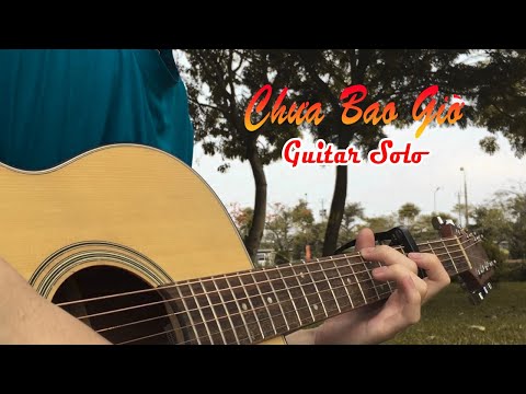 Chưa Bao Giờ - Hà Anh Tuấn | Guitar Solo | Thanh Huy.