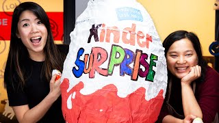 We Made A Giant Kinder Egg