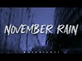 November Rain (LYRICS) oleh Guns N' Roses ♪