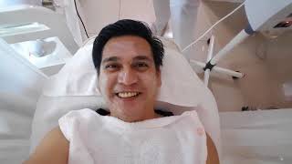 Armpit Waxing and Diamond Peel Facial - April 7, 2018