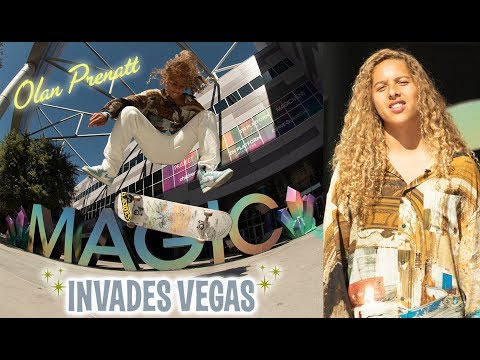Olan Prenatt Invades The MAGIC Trade Show In Las Vegas