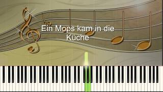 Ein Mops Kam In Die Küche - Piano