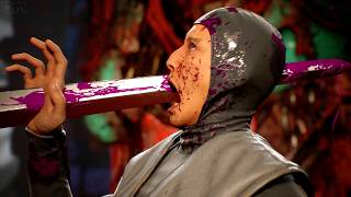 Mk1 All Fatalities On Smoke Mk 95 - Hidden Ninja Legendary