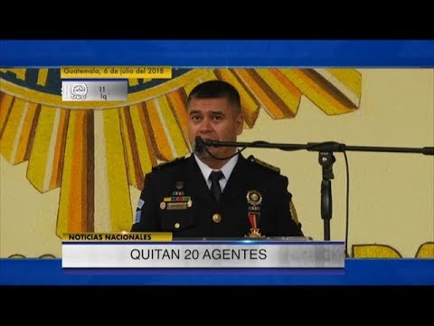 PNC confirma el retiro de 20 agentes del contingente que apoya a la CICIG | 06Jul