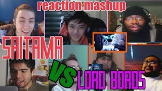 Saitama vs Lord Boros Reaction Mashup