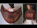 How to Knit a Fall-Leaf Border on a Shawl, Scarf, Blanket - Step by Step