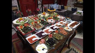 Açık Büfe Kahvaltı Ücretli Belçika Gurbetçi Aile