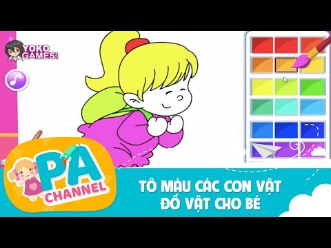 Game tô màu | em bé con ngựa búp bê | PA Chanel